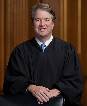 Official portrait of Brett Kavanaugh