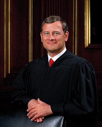 Official portrait of John Roberts