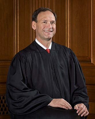 Official portrait of Samuel Alito